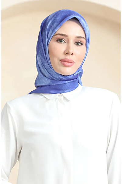 sefamerve Фіолетовий кришталевий шарф - 19095-08 Модель