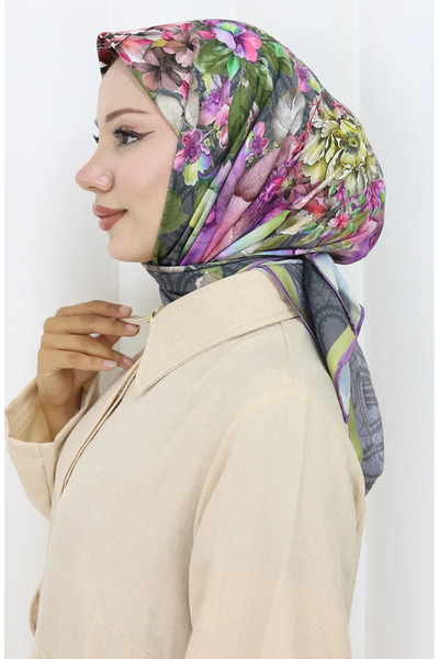 sefamerve Цифровий шарф 70299-08 Фума Ліла