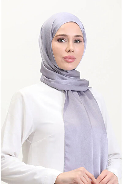 sefamerve Σάλι Jan Jan Chiffon 70239-28 Ανοιχτό Γκρι