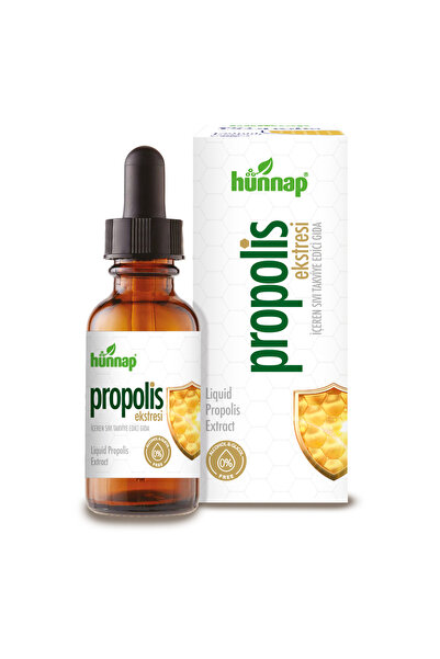 Hünnap %15 Saf Propolis Ekstresi Içeren Sıvı Takviye Edici Gıda 30 Ml