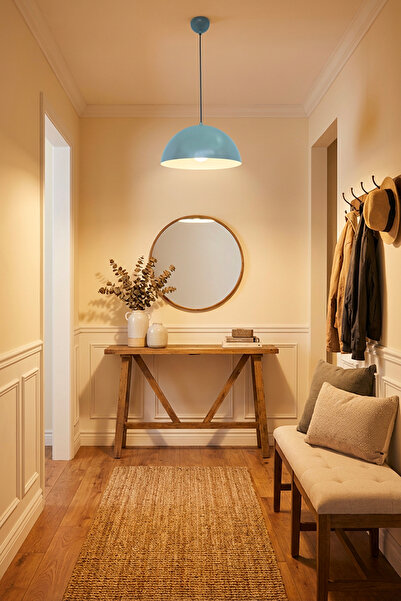 Siu Orbid Serisi Mouse Grisi Modern Metal Tekli Sarkıt Avize | Minimal Tasarı...