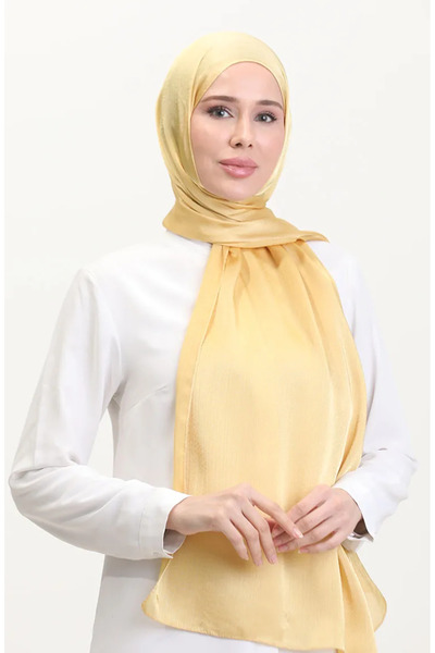 sefamerve Σάλι Jan Jan Chiffon 70239-12 Κίτρινο