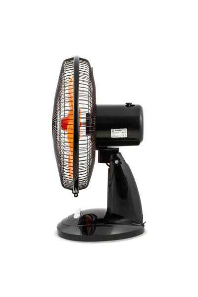 Electromures Ventilator de birou EM 2002, Putere 40W, 3 viteze, Oscilație 90° dreapta-stânga, Diametru 30cm, Negru