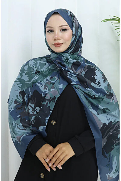 sefamerve Μαλακό σάλι με σχέδιο 70318-09 Βενζίνη