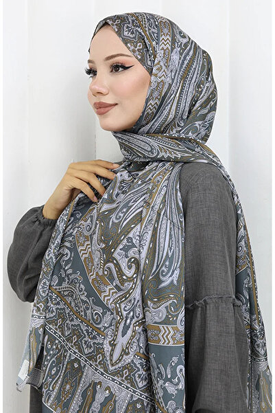 sefamerve Εθνοτικό σχέδιο Janjan Shawl 70305-04 Καπνιστό