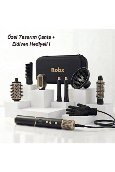 7 IN1 838I Multi-styler Air Blowing Hair Styling and Drying Led ION Multifunctional Ultra Set