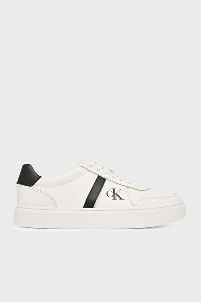 Calvin Klein Men's Classic Cups Low Top Leather Sneaker