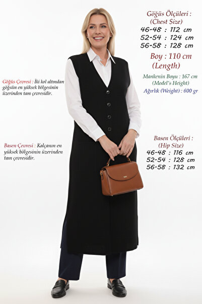 Elvin Knitwear Large Size Hijab Steel Knit Women's Corded Fabric Mother Winte...