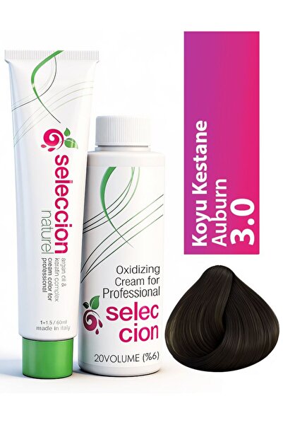Seleccion Naturel Color 60 ml 3 Koyu Kestane