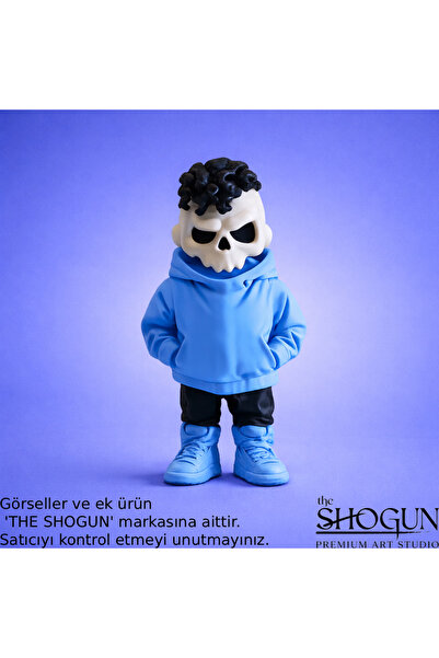 The Shogun Kuru Kafa Freestyle Curly Özel Seri Mavi | Özel Seri Koleksiyon Ür...
