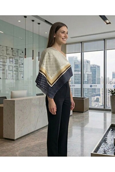 tarzınısec Choose Your Style Black Striped Polka Dot Scarf / Bandana / Access...