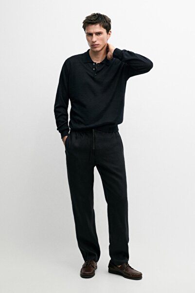 Massimo Dutti Keten jogger pantolon