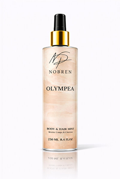 NOBREN Olympea 250 ml Kadın Body Mist – Vücut & Saç Parfümü, Kalıcı ve Çekici...