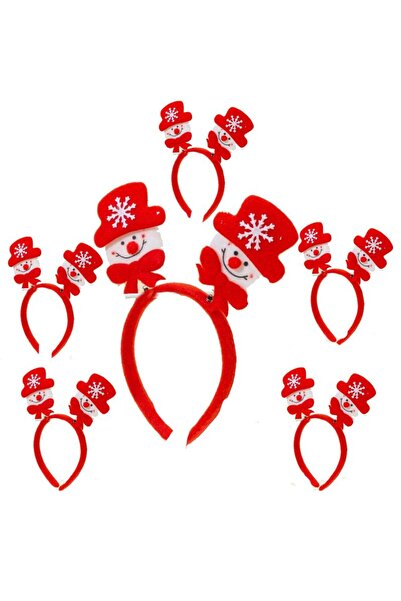 partidolu Coroana Om de Zăpadă cu Pălărie Fulg de Nea Coroana de Anul Nou 6 B...