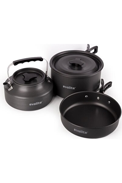 Evolite Tria Playoff Pot Çaydanlıklı Tencere Seti