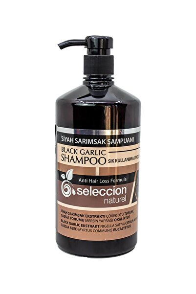 Marka Seleccion Naturel 1000Ml Sampuan Sıyah Sarımsak