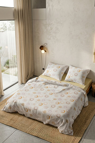 Menderes Home Σετ Παπλωματοθήκης Διπλού Μεγέθους Cotton Collection Galaxy