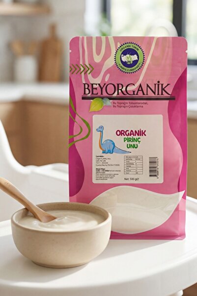 BEYORGANİK ORGANİK Pirinç Unu 500gr (PESTİSİT ve AFLATOKSİN ANALİZLİ)