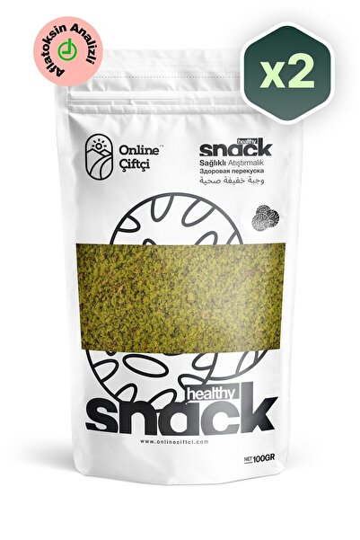 OnlineÇiftçi Toz Antep Fıstığı Boz İç 2x100Gr