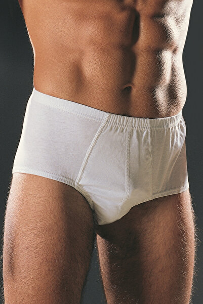 FAAL مجموعة من 4 سراويل داخلية قطنية 100% باللون الأبيض