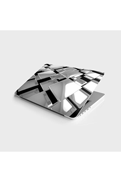 StickerArt Laptop Sticker Notebook Pc Kaplama Etiketi 3D Kareler