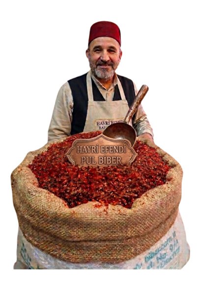 Hayriefendi Acılı Kırmızı Pulbiber (1 Kg)
