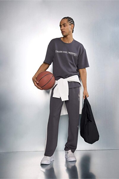 DeFacto Nba Golden State Warriors Standard Fit Modal Jogger Pants F9803Ax26Sp