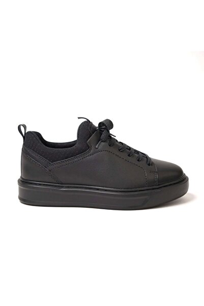 MARCO ROSSİ Men's Leather Casual Shoes 21593 - Black - 41