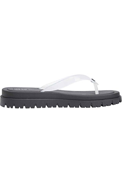 Tommy Hilfiger Women's Brand Logo Suitable for Daily Use White1 Slippers En0E...