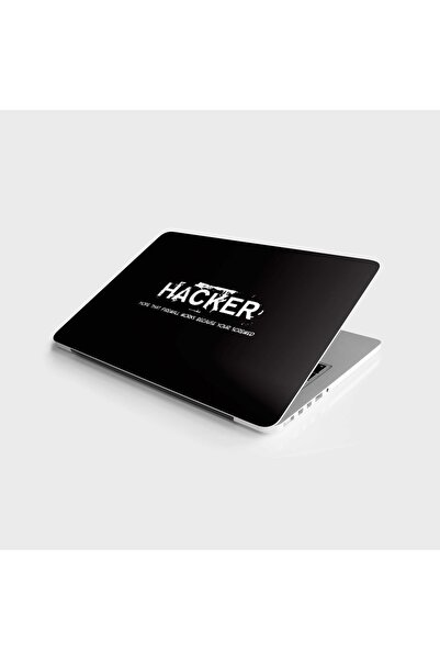StickerArt Laptop Sticker Bilgisayar Notebook Pc Kaplama Etiketi Hacker