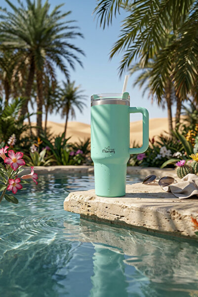 Any Morning Vaha 1200 ml Üç Kademe Çevirmeli Kapaklı Çift Katman Çelik Termos...