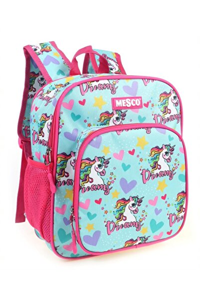Mesco Rucsac de grădiniță cu unicorn, 2 compartimente, 32X26X10 cm