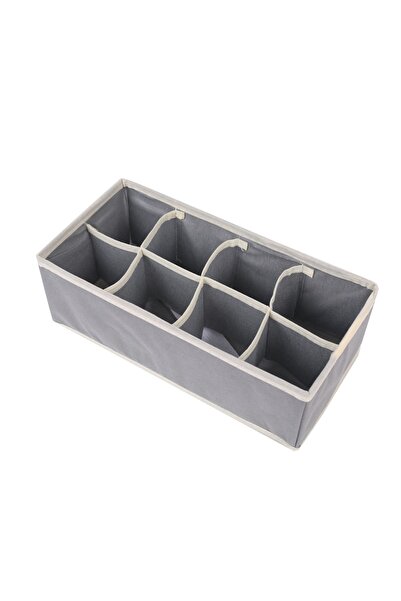 Avaleea Storage BoxFor UnderwearSocks And BrasTextile8 Compartments32 x 16 x