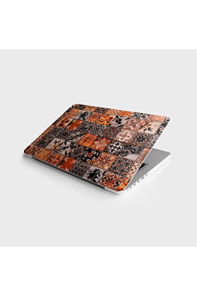 StickerArt Laptop Sticker Bilgisayar Notebook Pc Kaplama Etiketi Vintage Seramik
