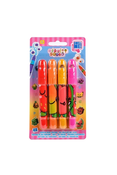 Create It Set de 4 creioane cerate parfumate Fruity Squad Multicolor