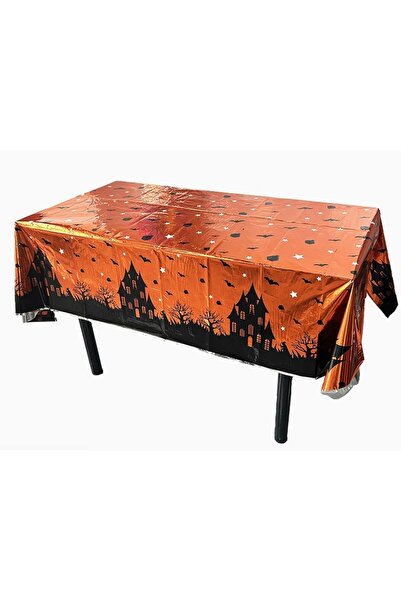 Avaleea Față de masă din folie cu tematică de Halloween, model 1137 x 274 cm