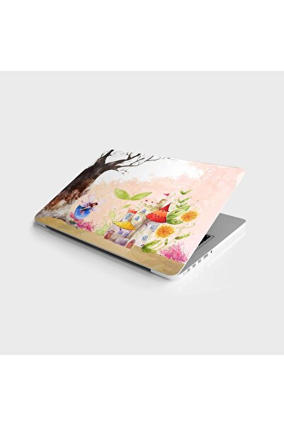 StickerArt Laptop Sticker Bilgisayar Notebook Pc Kaplama Etiketi Çocuk Ağaç