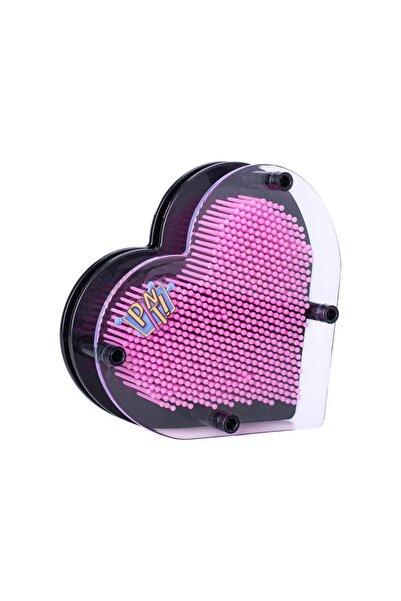 Van Manen 3D interactive boardheart shapePink13 cm