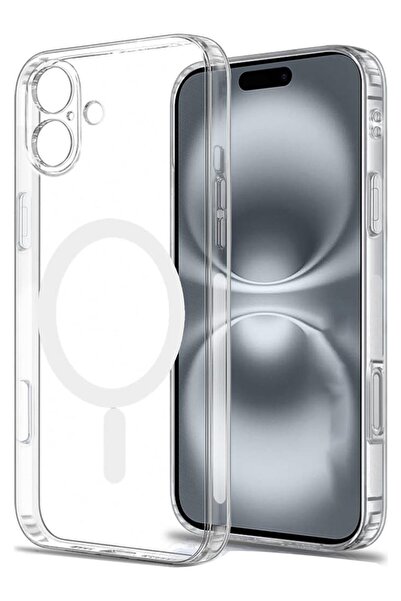 Brabus İphone 16 Uyumlu Kamera Lens Koruyuculu Magsafe Ultra Ince Sararmaz Fo...