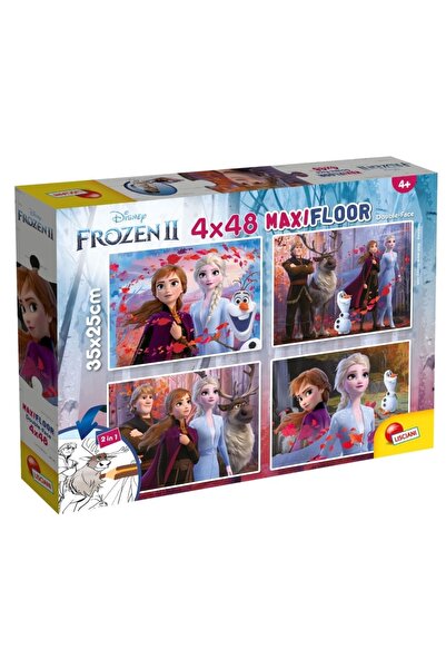Noriel Lisciani 2 in 1 floor puzzleFrozen 2Maxi4 x 48 pieces