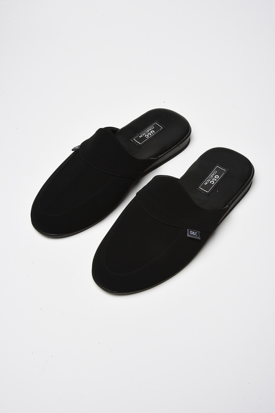 GC 355 Чорні чоловічі домашні капці