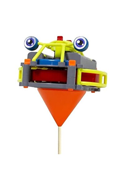Avaleea Circuit toy for childrenfrog on unicycleYellow