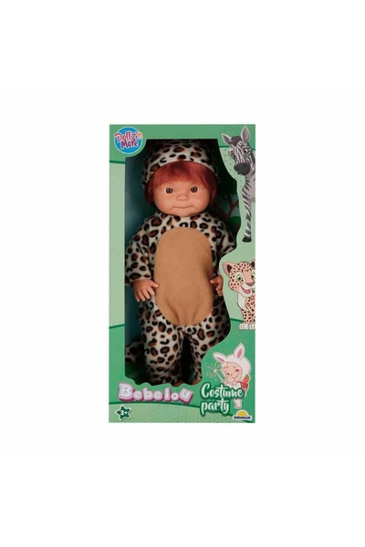 Noriel Bebelou doll in leopard costumeDollz n More40 cm