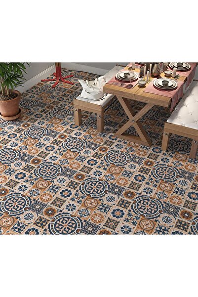 StickerArt Yer Kaplama Zemin Kaplama Folyosu 65x130 cm Azulejo Floor