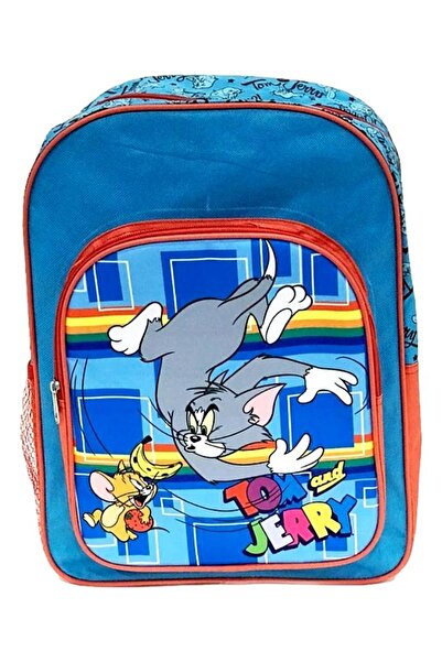 OEM Small kindergarten backpack with 2 compartments Tom and Jerry37 cm