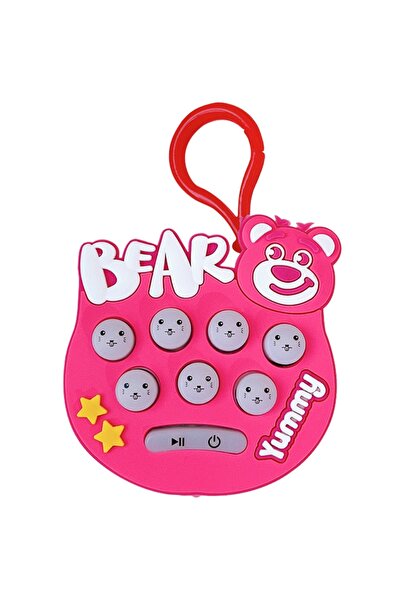 Avaleea Jucărie interactivă Pop It Gopher cu lumini și muzică, breloc, modele...