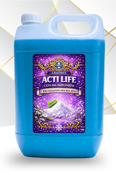 Bio Blu ACTI LIFE Υγρό Απορρυπαντικό με Μπικαρμπονάτο, 5 κιλά