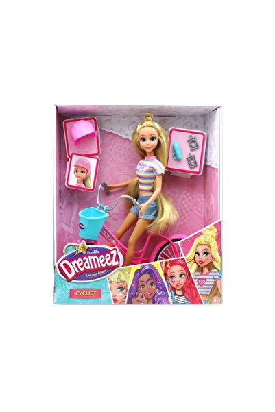 Noriel Set de joaca papusa cu bicicleta, Dreameez