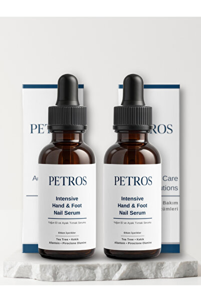 PETROS Yoğun Tırnak Bakım Serumu (2’li Avantaj Paketi) | Uzun Süreli Kullanım...
