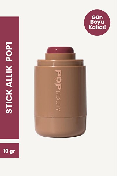 POP Beauty Doğal Görünüm, Nemlendirici Etkili, Yanak ve Dudak Renklendirici S...